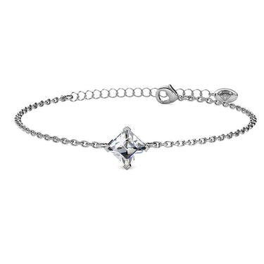 Calle Bracelet - Silver and Crystal