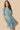 Striped Flattering V Slit Neck Bubble Sleeve Dress featuring a smocked waist and tiered ruffle skirt.