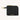 Mira & Moss Nova Compact Wallet in black vegan leather with gold-tone hardware and zip compartment.