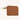 Mira & Moss Nova Compact Wallet in brown vegan leather with gold-tone hardware and zip compartment.