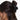 Oversized Matte Claw Clips 2pc Set holding hair securely with a chic matte finish on a woman.