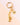 Bubble letter keychain bag charm P