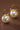 18K Gold PVD Plated Stainless Steel Pearl Drop Earrings 8036 showcasing the gold and pearl design