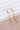 18K Gold Plated Waterproof Stainless Steel Drop Earrings 6976 displayed on a light background