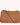 Mira & Moss Audrey Crossbody Bag in brown vegan leather with adjustable strap and gold-tone hardware.