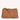 Mira & Moss Audrey Crossbody Bag in brown vegan leather with adjustable strap and gold-tone hardware.