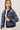 ISLE OPEN CARDIGAN WITH VOLUME CUFF - Navy / M - Cardigan