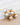 18K Gold PVD Plated Waterproof Stainless Steel Stud Earrings 7093 close-up showing the decorative stud arrangement