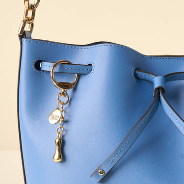 I bubble letter keychain