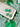 Shamrock Earrings Clover Clay Earrings Clover Earrings displayed on a tray with a green leaf background.