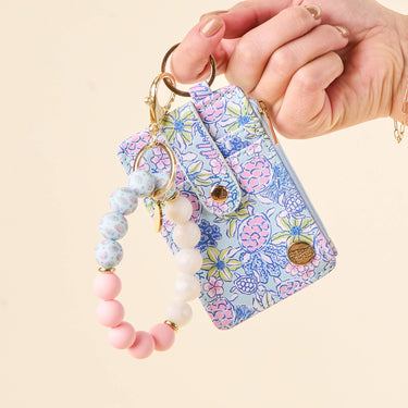 Coastal Cove keychain wallet compact design