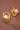 18K Gold Plated Waterproof Stainless Steel Stud Earrings 7652 showcasing the polished stud details