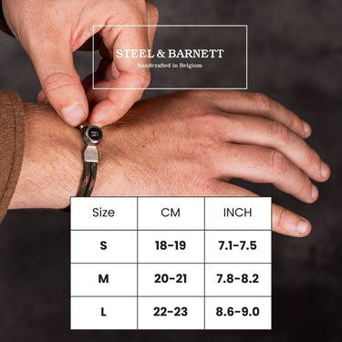 Leather Bracelet Bonacci -  Dark Brown