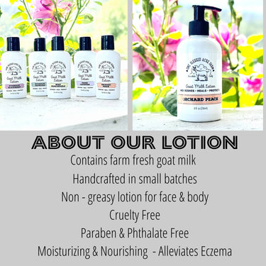 Fresh Lavender Goat Milk Lotion - Hydrating Body Lotion
