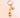 Bubble Letter Keychain Bag Charm-C