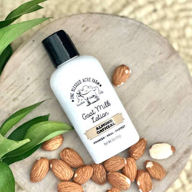 Almond Oatmeal Goat Milk Lotion - Moisturizing Skin Care