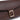 Close-up of Coco Crossbody Espresso featuring gold-tone buckle hardware and rich brown finish.