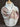 Fine Wool Kashmir Jamawar Pashmina draped in cream and pink
