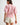 Textured Cable Knit Short Sleeve Sweater back view on model