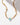 Prism Gems Birthstone Necklace - March featuring aquamarine and gold-plated starburst chain.