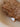 Felicity 18K Gold Non-Tarnish Shell Square Necklace on a textured background