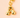 Bubble Letter Keychain Bag Charm-A