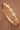 18K Gold PVD Plated Waterproof Stainless Steel Bangle close-up highlighting the decorative design
