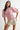 Textured Cable Knit Short Sleeve Sweater styled with white shorts