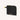 Mira & Moss Nova Compact Wallet in black vegan leather with gold-tone hardware and zip compartment.