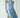 CHAMBRAY BUTTON DOWN TIERED MINI DRESS