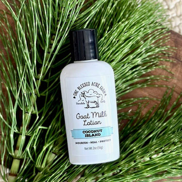 Coconut Island Goat Milk Lotion - Nourishing Skin Care