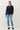 CHUNKY CABLE KNIT SWEATER WITH ACCENT DETAIL - Sweater