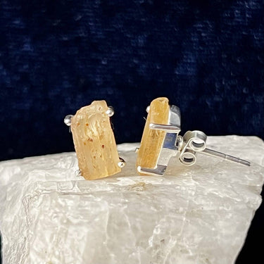 Imperial Topaz Stud Sterling Silver