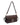 Coco Crossbody Espresso brown bag showcasing its compact design and front pocket.