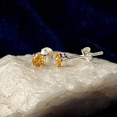 Mandarin Garnet Earring
