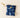 Puffy Earbud Case Keychain-Endless Daydream Navy