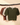 Cream ribbed knit top folded flat showing the garment design