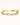 Évasion 18K gold non-tarnish rhinestone chain bracelet