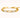 Évasion 18K Gold Non-Tarnish Glam Rhinestone Chain Bracelet