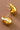 18K Gold Plated Waterproof Stainless Steel Stud Earrings 7080 displayed vertically on a neutral background