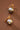 18K Gold Plated Waterproof Stainless Steel Stud Earrings 7743 close-up showing the pearl-like stud design