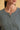 Pointelle 3/4 Sleeve Cardigan neckline and knit texture close-up