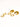 Rayon 18K Gold Non-Tarnish Glam Hoop Earring Set