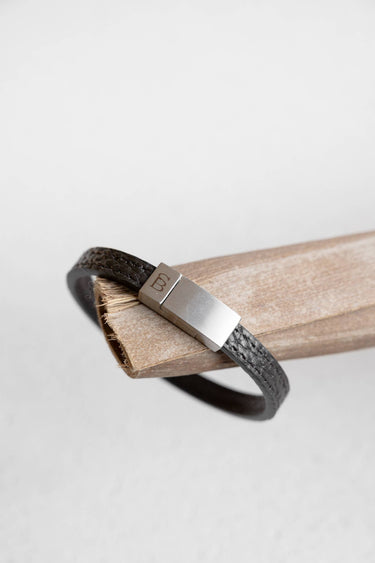 Leather Bracelet Grady - Brown