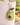Felt Keychain - Smiley Veggies featuring a cute avocado design hanging from a bag.