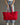 Red and white Ho Ho Ho tote bag product detail