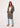 Patchwork Jacquard Open Front Hoodie Cardigan - Sweater Coat