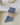 Simple Striped Soft Cotton Socks blue