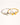 18K non-tarnish thin bracelet for women