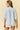 Striped Puff Sleeve Pullover Top showing back view